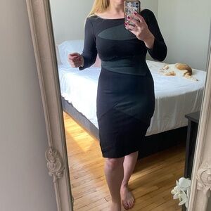 RW&co stretch pencil dress size M